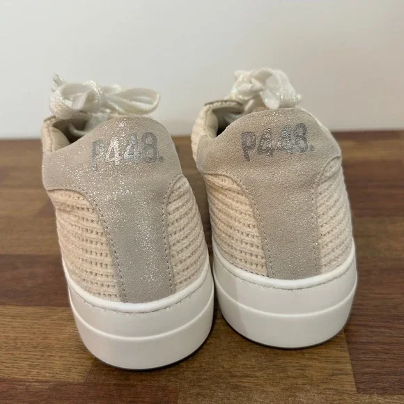 P448 Womens Thea Pachi Platform Sneaker EU 40 NWT $ 298 Lace Up Low Top - Picture 3 of 11